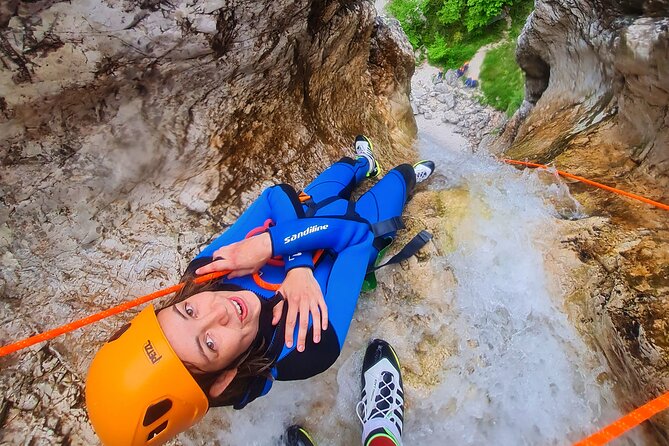 Adventure Canyoning Tour in the Fratarica Canyon - Bovec, Slovenia - The 20-minute hike to the canyon