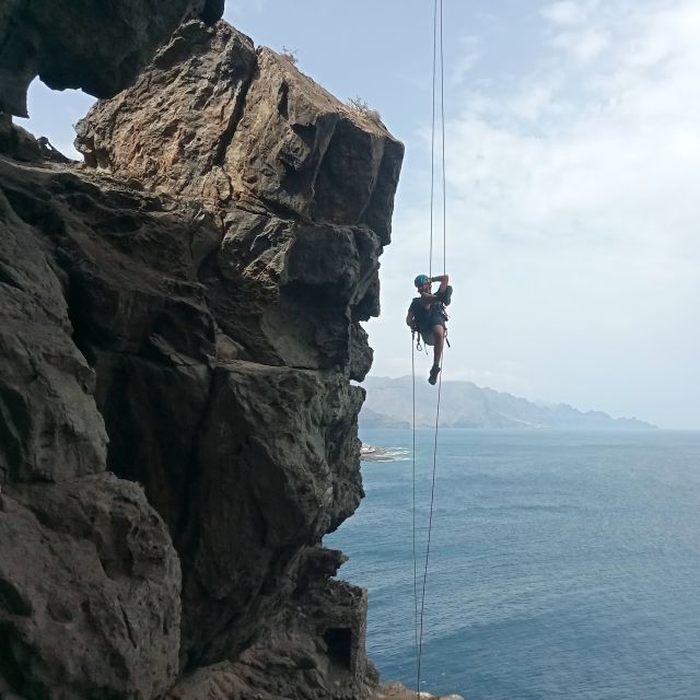 Agaete: Gran Canaria Coasteering. Marine Ferrata and Zipline - Snorkeling and a quieter change of pace
