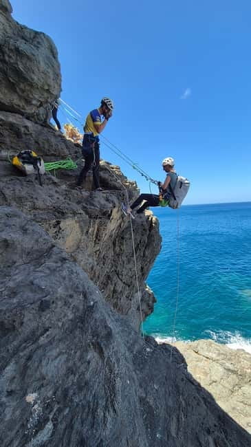 Agaete: Gran Canaria Coasteering. Marine Ferrata and Zipline - Pablo’s guiding style and the free photo report