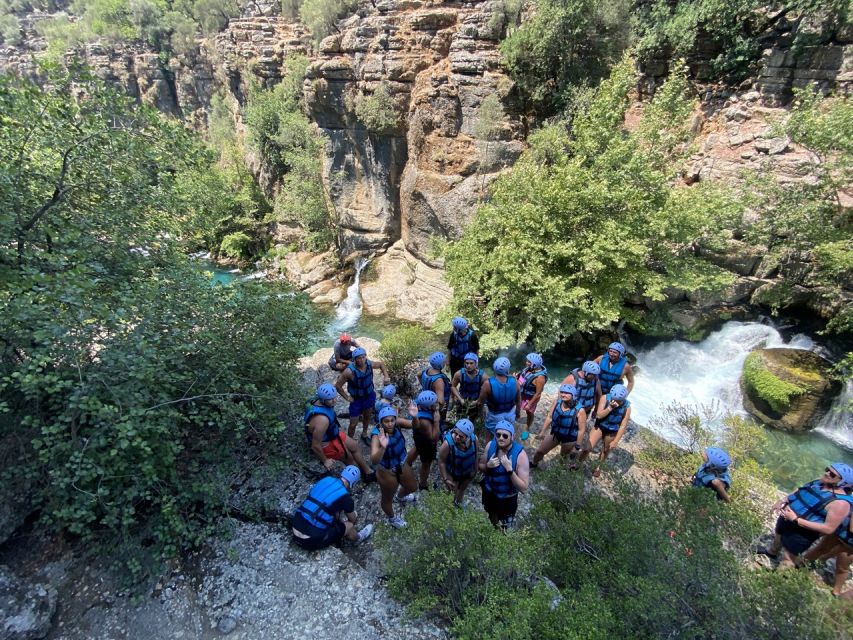 Alanya/City of Side: Canyoning, Rafting and Ziplining Tour - One Hour in the Canyon