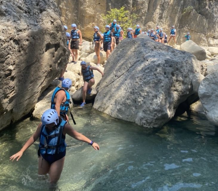 Alanya/City of Side: Canyoning, Rafting and Ziplining Tour - The Zipline Crossing
