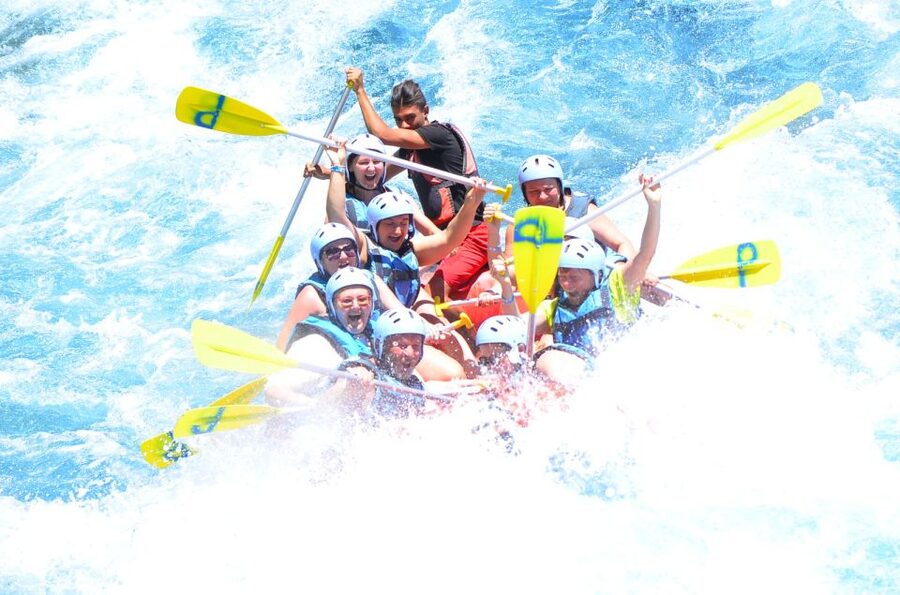 Alanya/City of Side: Canyoning, Rafting and Ziplining Tour - Finishing the River Route and Checking the Extras