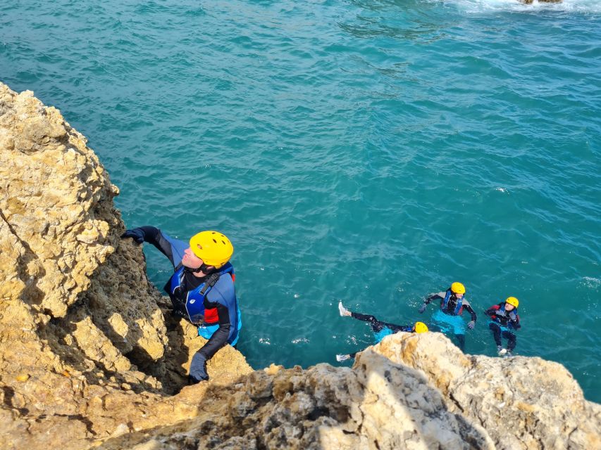 Albufeira: Guided Coasteering Tour with Cliff Jumping - What the São Rafael start tells you about the tour
