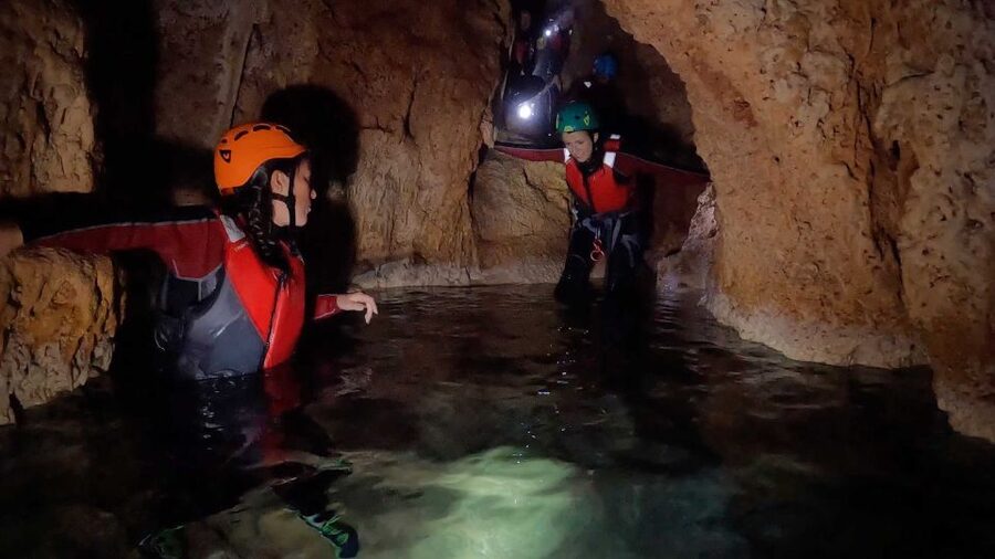 Alghero: Coasteering at Cala Dragunara in Porto Conte Park - How good is the value at $114.42?