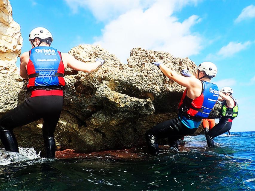 Alicante: Coasteering Adventure on Torres de la Villajoyosa - From Playa del Torres into the coastal route