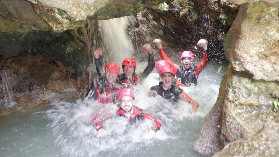 Alicante: Water Canyoning in Gorgo de la Escalera Ravine - Jumps, slides, and rock pools
