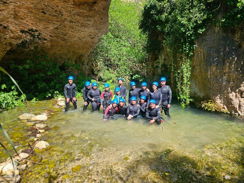 Anna: Gorgo de la Escalera Water Canyoning - Jumps, pools, and easy abseils