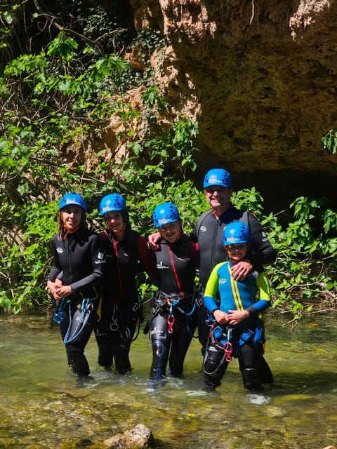 Anna: Gorgo de la Escalera Water Canyoning - Photos and wetsuit condition