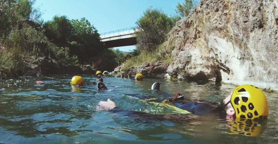 Anna: Guided Canyoning Tour - The Anna canyon route, from first splash to final rappel