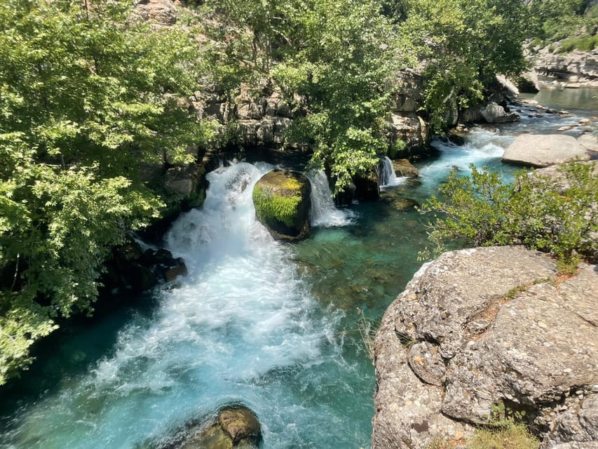 Antalya: Canyoning, Rafting, Quad, Jeep & Zipline with Lunch - Canyoning through cold water and narrow rock passages