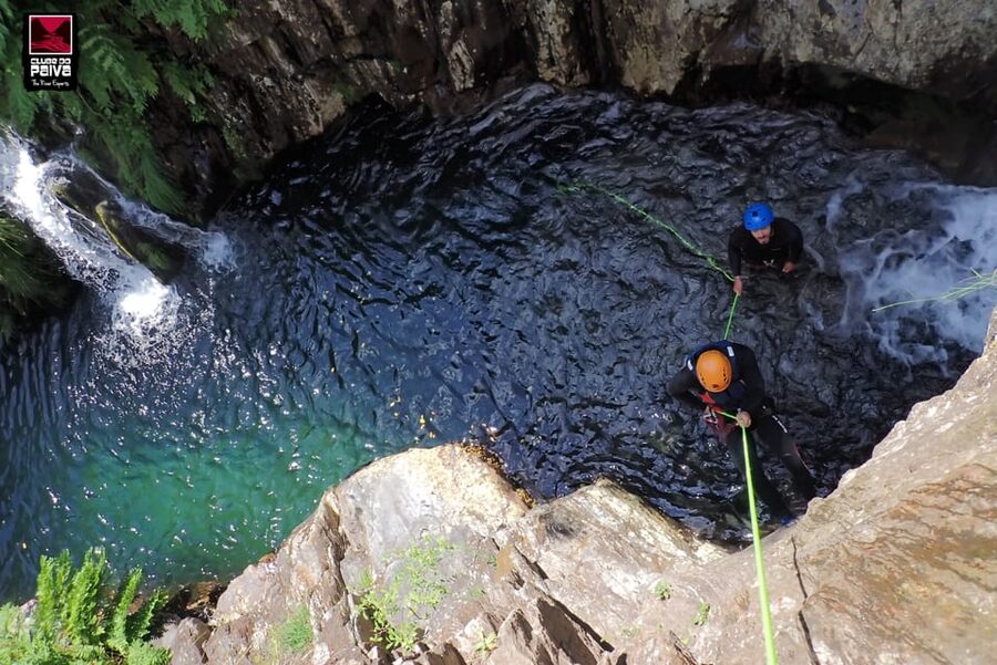 Arouca: Canyoning in Rio de Frades - Swimming, slides, jumps, and rappelling in one route