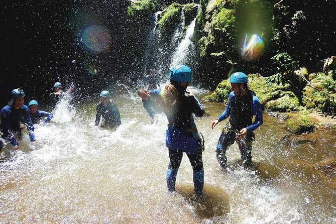 Azores Canyoning Adventure in São Miguel - Half-day - Rappelling Beside a Waterfall