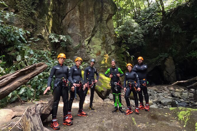 Azores: Salto do Cabrito Canyoning Adventure - Waterfalls, pools, and the first rappels