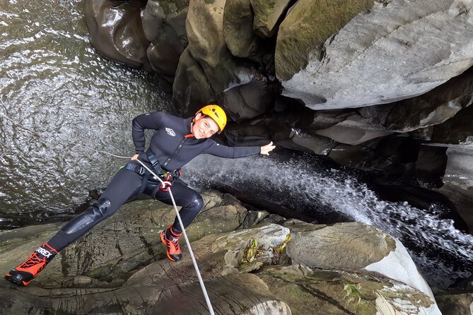 Azores: Salto do Cabrito Canyoning Adventure - The main descent at Salto do Cabrito