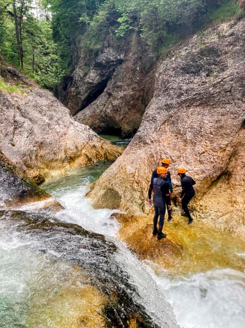 Bad Ischl: Canyoning Adventure for Beginners EXTENDED - A one-minute drive brings a sharper second canyon