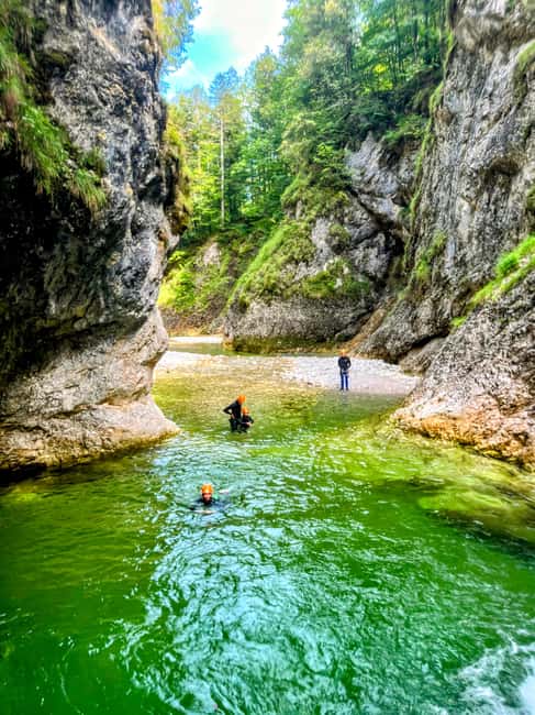 Bad Ischl: Canyoning Adventure for Beginners EXTENDED - What the guide contributes to the experience