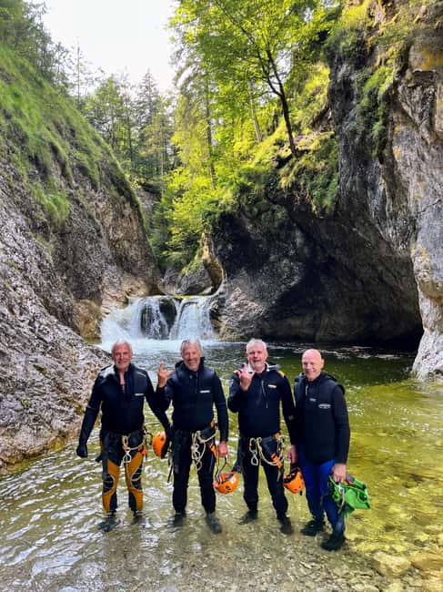 Bad Ischl: Canyoning Adventure for Beginners EXTENDED - Fitness, fear of heights, and the real effort involved