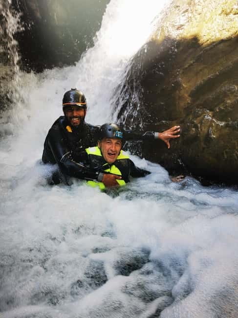 Bagni di Lucca: Canyoning Crazy - Entering the Lima River canyon