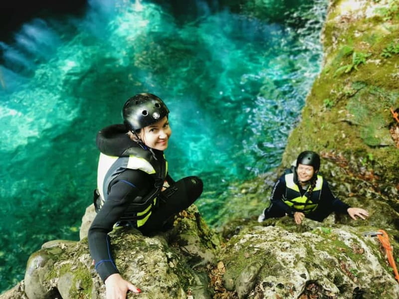 Bagni di Lucca: Canyoning Crazy - Natural slides and jumps at different heights