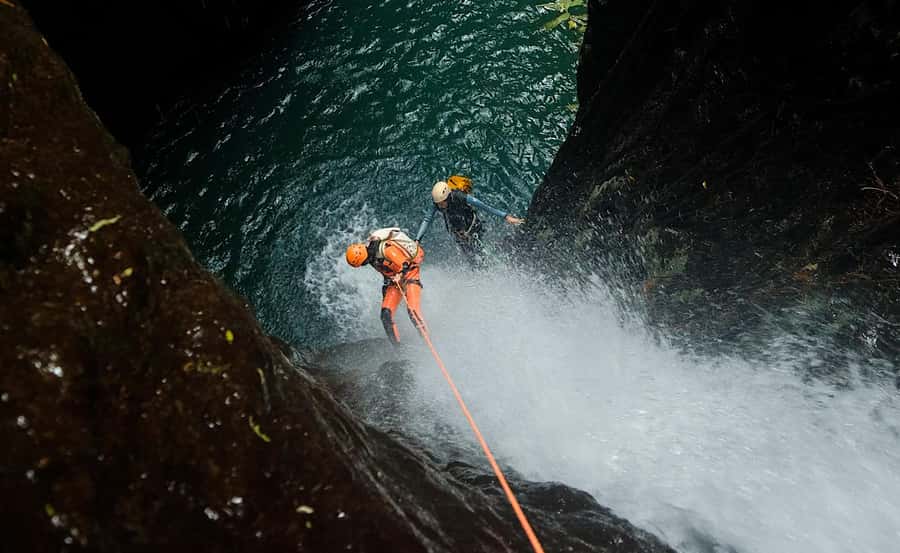 Bali: Canyoning Adventure at Aling Waterfall - Safety gear and the first briefing