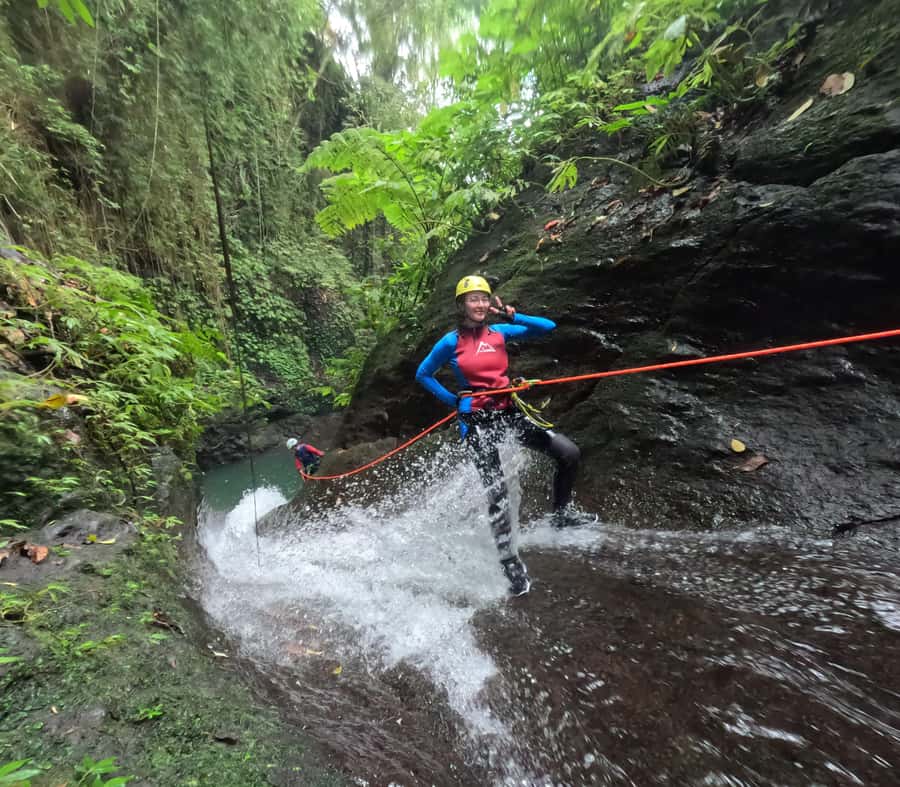 Bali: Canyoning Adventure in Sambangan Canyon - Two to three hours inside the canyon