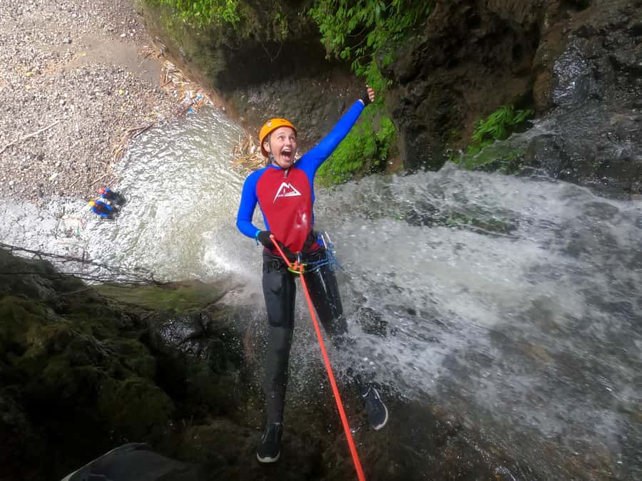 Bali: Gitgit Canyon Canyoning Trip with Breakfast and Lunch - Lunch, showers, and the practical finish
