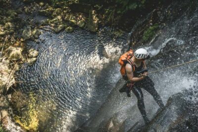 Bali: Gitgit Waterfall Canyoning with Transfers & Lunch