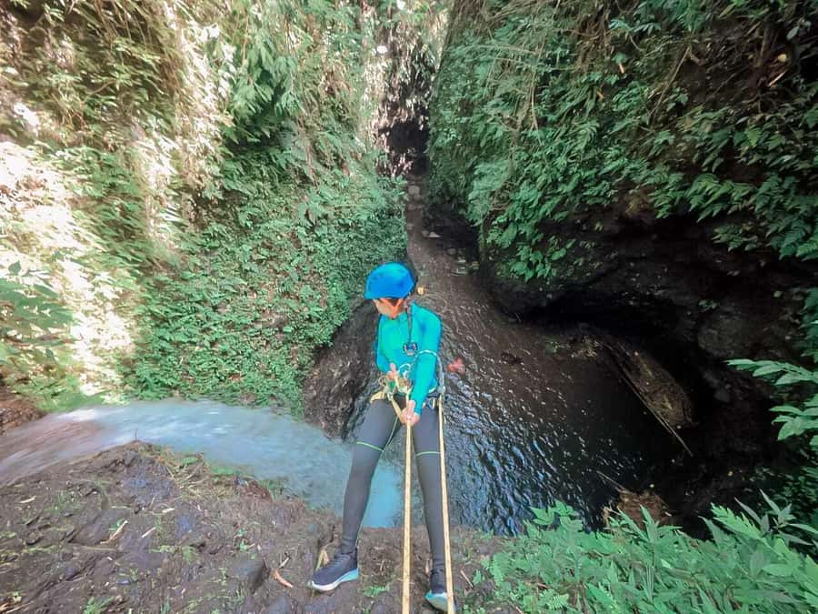 Bali: Gitgit Waterfall Canyoning with Transfers & Lunch - Choosing between the four canyon routes