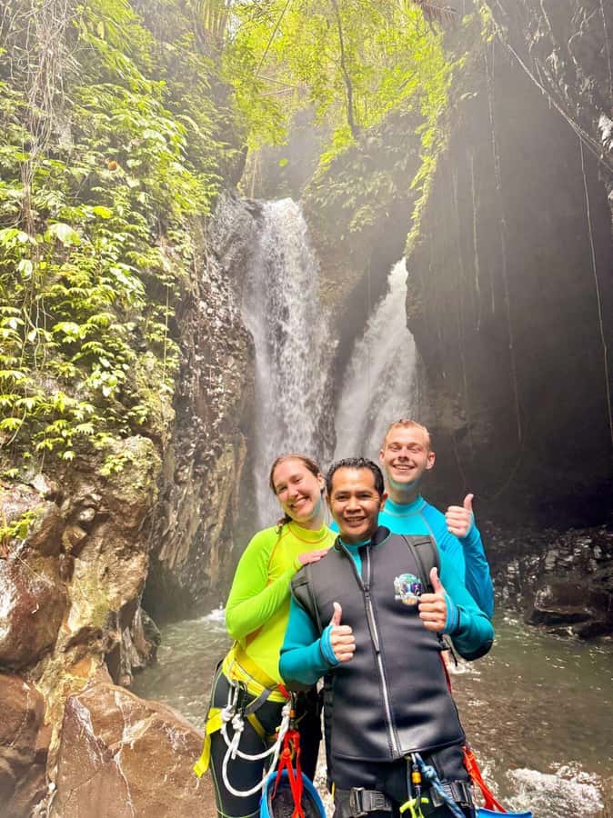 Bali: Gitgit Waterfall Canyoning with Transfers & Lunch - Useful booking and packing advice