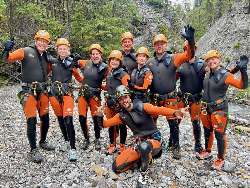 Banff: Beginner Canyoning Half-Day Tour - The waterfall rappel is the real payoff