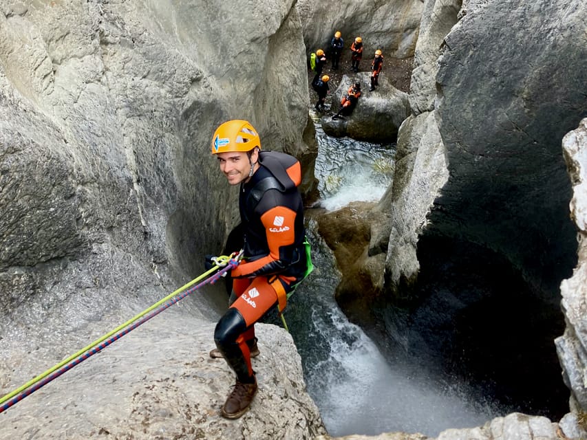 Banff: Beginner Canyoning Half-Day Tour - What to pack for cold water and wet rock