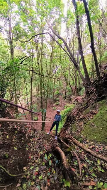 Barranquismo Anaga Tenerife - What the rope descents feel like