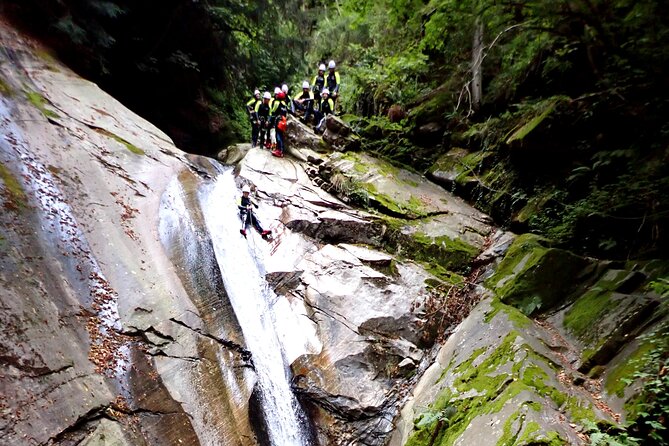 Basic Corippo Canyoning Experience in Valle Verzasca - Finishing with a slide into Lake Vogorno