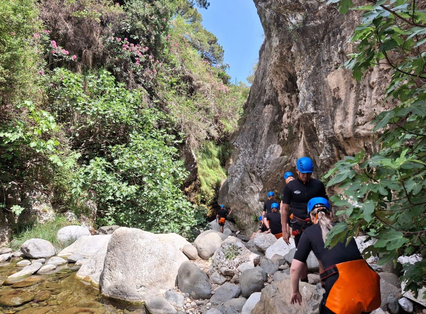 Benahavís: Guided Canyoning Adventure (Benahavís River Walk) - Swimming through pools, caves, and narrow rock walls