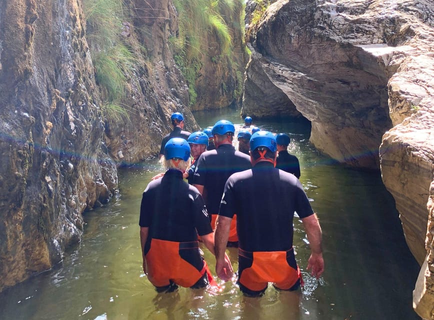 Benahavís: Guided Canyoning Adventure (Benahavís River Walk) - Free GoPro photos and the no-bag rule
