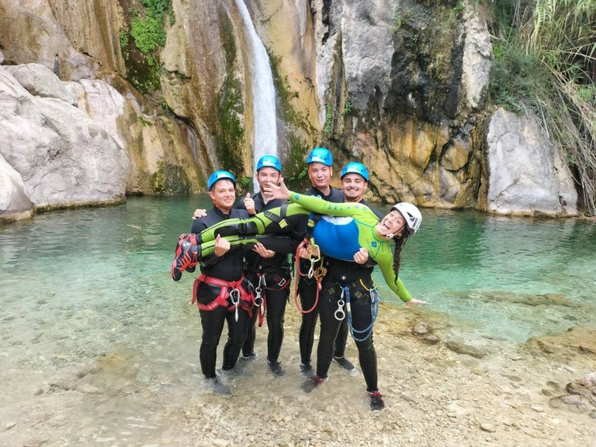 Bolulla: Estret de les Penyes Water Canyoning - Thermal springs and clear pools along the way