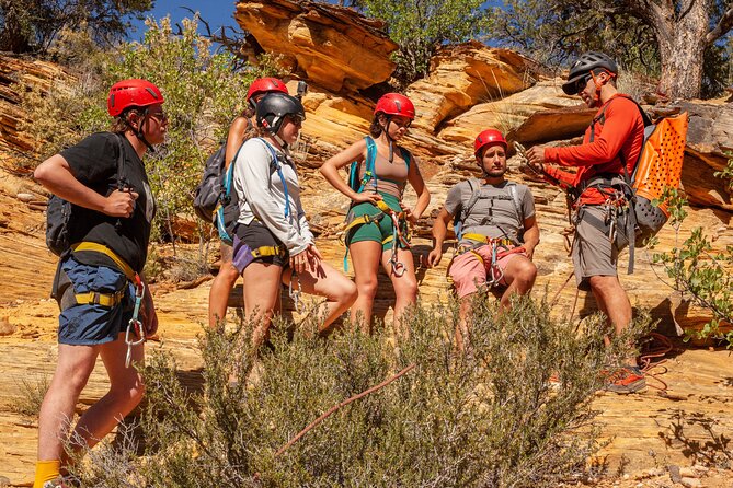 Bryce Canyon Private Canyoneering Adventure - Entering the slot canyon after the approach hike