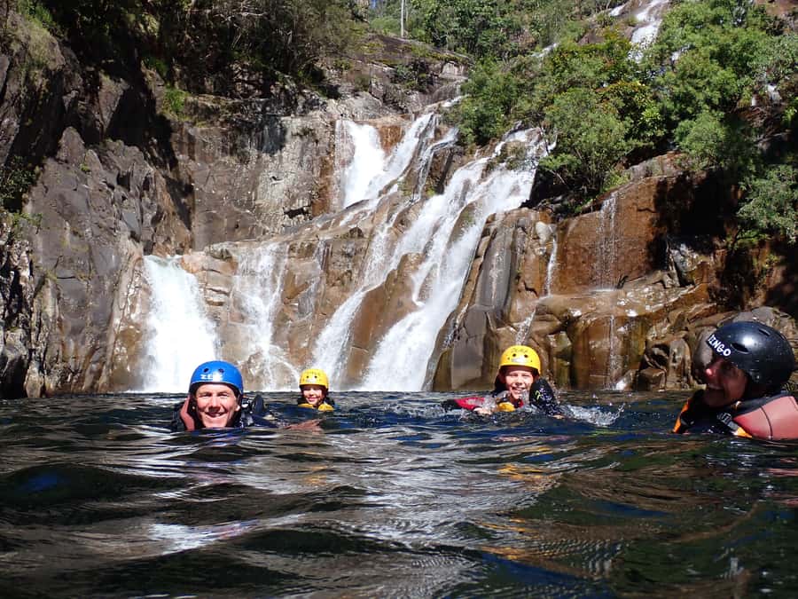 Cairns: Behana Gorge Rainforest Canyoning Tour - Getting fitted for the gorge
