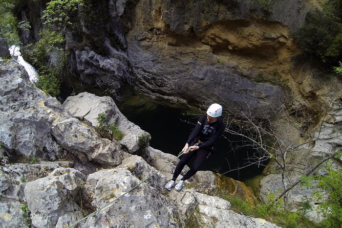 Canyoning advanced on Cetina river from Omiš - Equipment and safety are central to the experience