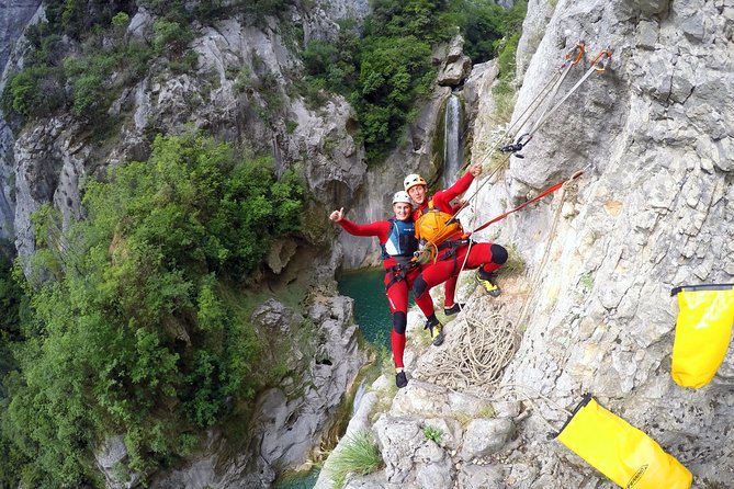 Canyoning advanced on Cetina river from Omiš - The canyon scenery is part of the reward