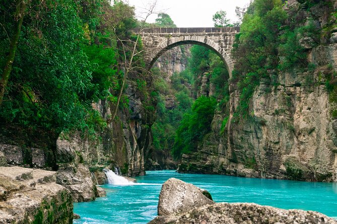 Canyoning and Rafting Adventure - The canyon walk, swims, and Roman bridge