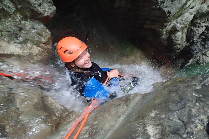 Canyoning Annecy Angon Discovery - Waterfalls, rappels, and natural slides