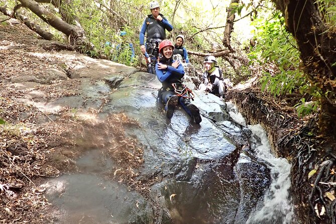 CANYONING aquatic and fun route in Gran Canaria - Starting at Telde and heading into the ravine