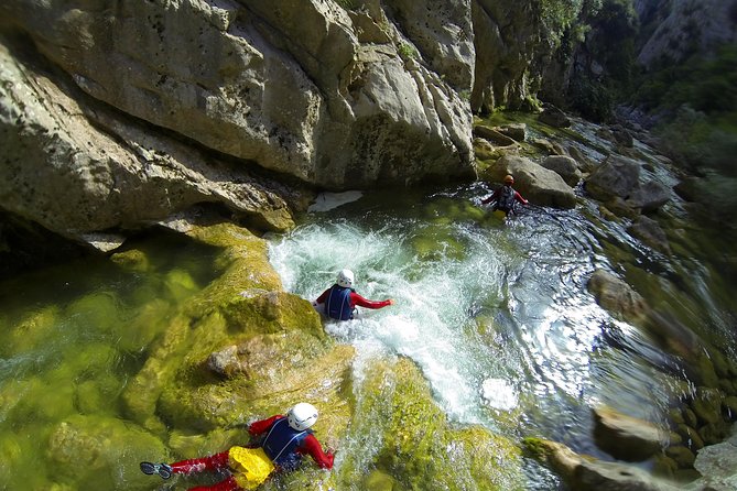 Canyoning basic on Cetina river from Omiš - The finish near Kraljevac power plant