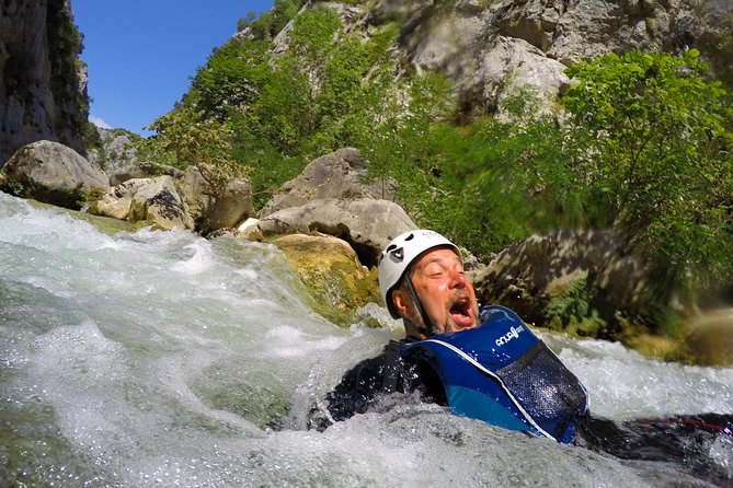 Canyoning basic on Cetina river from Omiš - Starting in Omiš at 1 pm