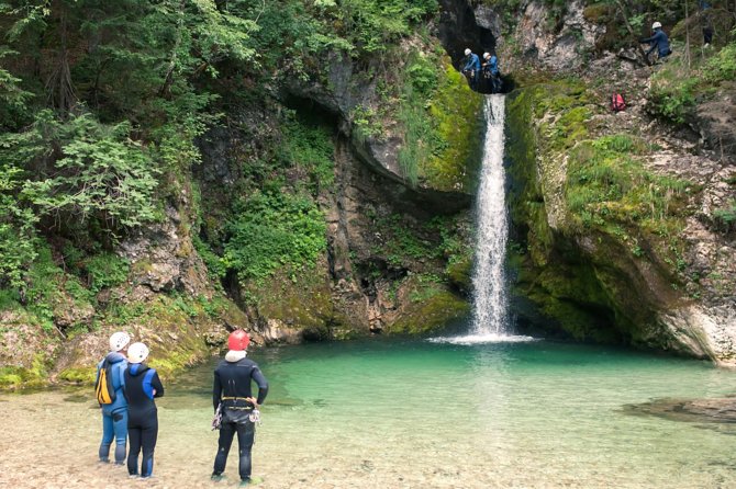 Canyoning Bled Slovenia Triglav National Park Tour with Photos - What happens at the equipment stage