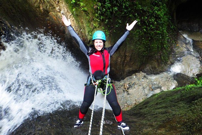 Canyoning Chamana from Baños - Getting fitted before the morning departure