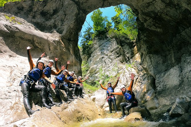 Canyoning Chli Schliere with OUTDOOR (Advanced) - Three to four hours among jumps and slides