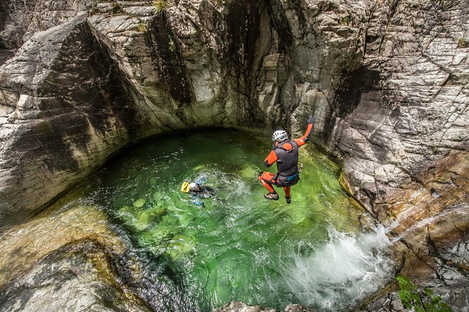 Canyoning Corsica The Richiusa Canyon - Two hours in the canyon