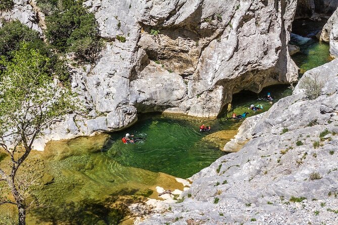 Canyoning descent of the Galamus Gorge - Key points at a glance